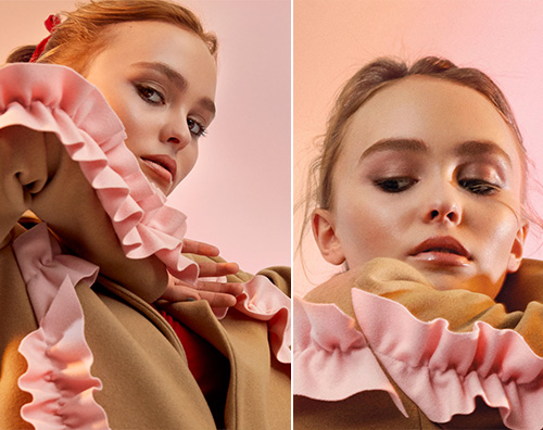 Lily Rose Depp Lily Rose Depp parla del suo lavoro su V Magazine