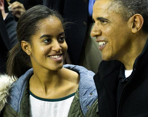 Malia Obama Malia Obama, nel 2017 sarà una matricola di Harvard