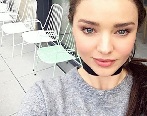 Miranda Kerr Miranda Kerr selfie al naturale