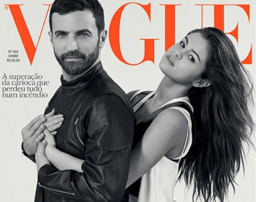 Selena Gomez 1 Selena Gomez sulla cover di Vogue Brasil con Nicolas Ghesquière