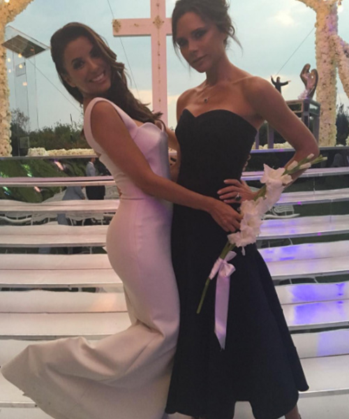 Victoria Beckham Eva Longoria 2 Victoria Beckham festeggia Eva Longoria su Instagram