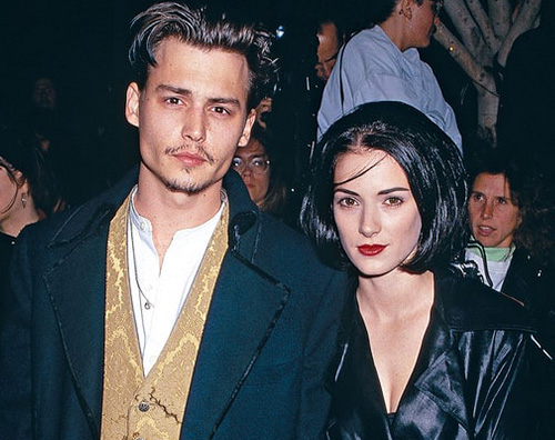 Johnny Depp Winona Ryder Winona Rider difende Johnny Depp dalle accuse di Amber Heard