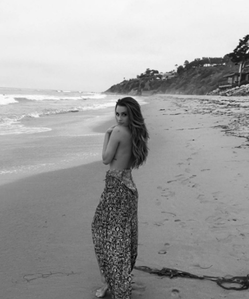 Lea Michele 2 Lea Michele hot su Instagram