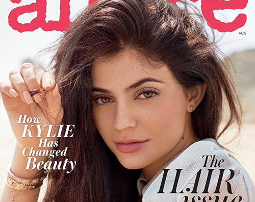 Kylie Jenner Cover Kylie Jenner Ad un certo punto le mie labbra sono diventate troppo grandi