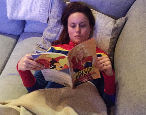 Brie Larson Brie Larson studia il suo prossimo personaggio