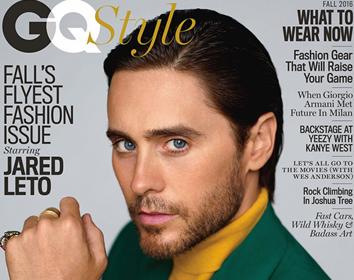 Jared Leto Jared Leto protagonista autunnale su GQ Style