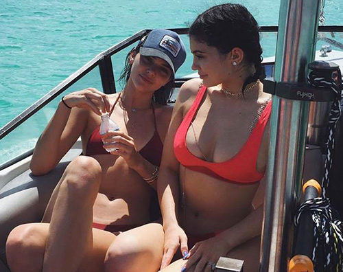 Kylie Kendall Jenner Kylie Jenner, compleanno ai Caraibi