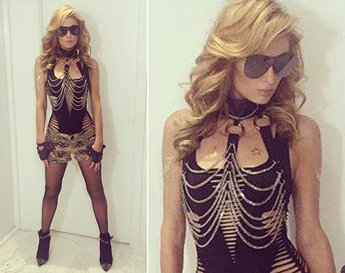 Paris Hilton Paris Hilton, soldatessa sexy per il party