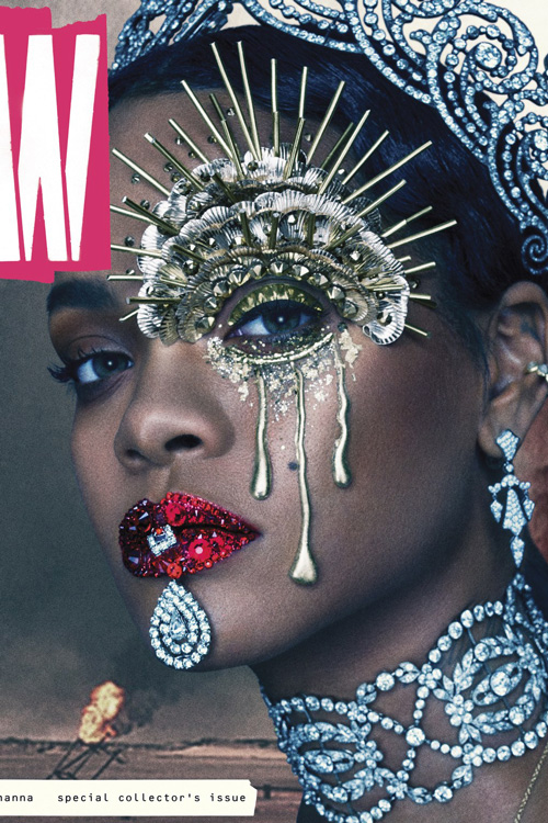 Riri Rihanna, regina post apocalittica per W Magazine
