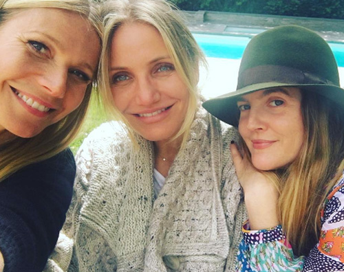 Cameron Gwyneth Drew Gwyneth Paltrow a Cameron Diaz “Grazie per essere la mia migliore amica”