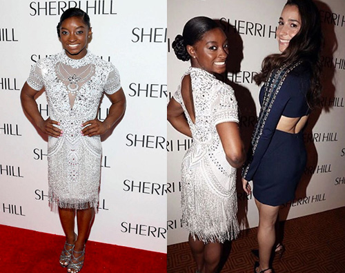 Simone Biles Simone Biles da Rio alla New York Fashion Week