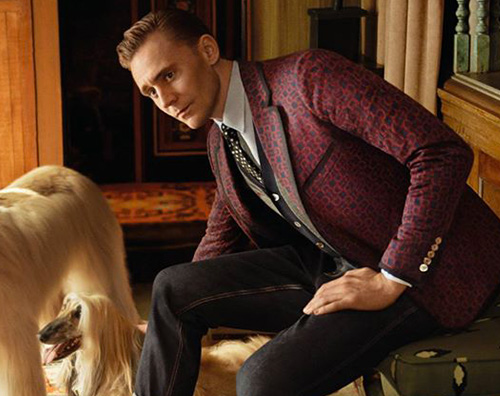 Tom Hiddleston Cover Tom Hiddleston protagonista della nuova campagna Gucci
