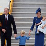 William e Kate 150x150 Kate e William arrivano in Canda con i bambini