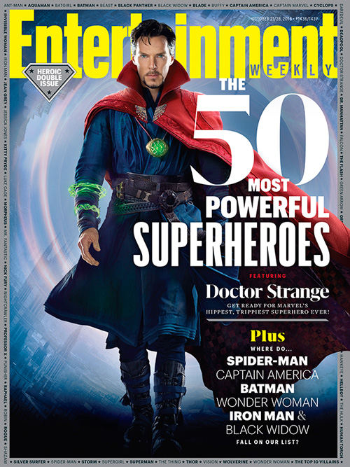 Benedict Cumberbatch 2 Benedict Cumberbatch sulla cover di Entertainment Weekly