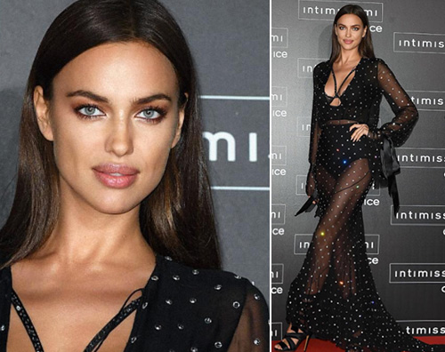 Irina Shayk Irina Shayk, trasparenze per l’ “Intimissimi On Ice”