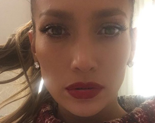 Jennifer Lopez Jennifer Lopez, selfie di buongiorno e buonanotte