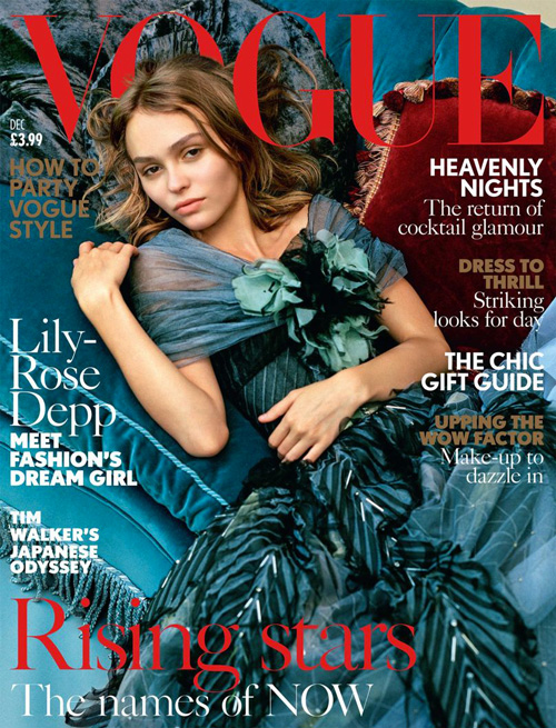 Lily Rose Lily Rose Depp sulla cover di British Vogue