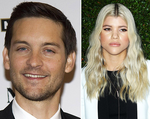 Tobey Maguire Sofia Richie Tobey Maguire pizzicato con Sofia Richie