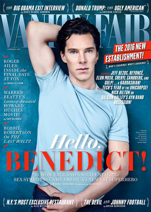 benedict cumberbatch Benedict Cumberbatch sulla cover di Vanity Fair