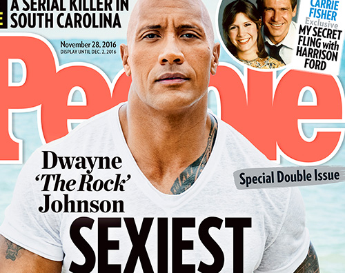 Dwayne Jonson E Dwayne Johnson l uomo più sexy del mondo per People