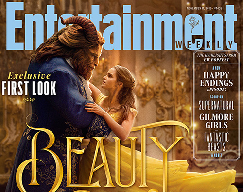 Emma Watson Emma Waston è Belle sulla cover di Entertainment Weekly