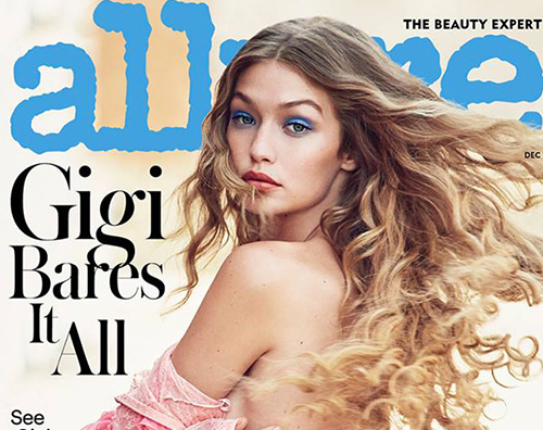 Gigi Cover Gigi Hadid in topless sulla cover di Allure