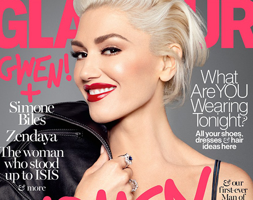 Gwen Stefani Gwen Stefani è la donna dell anno per Glamour