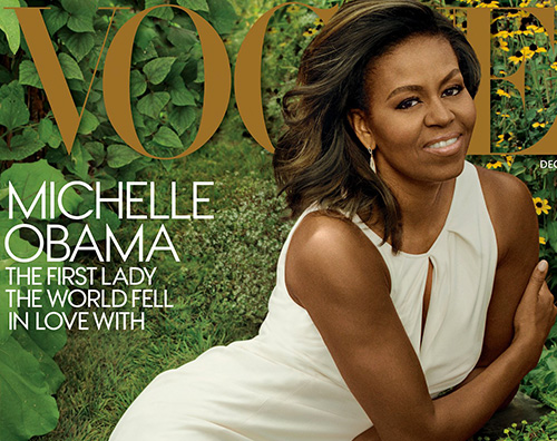 Michelle Obama Cover 1 Michelle Obama su Vogue per l’ ultima cover da First Lady