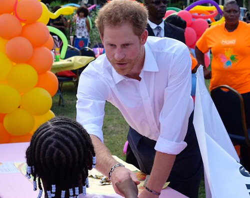 Principe Harry Il Principe Harry arriva ai Caraibi per una visita ufficiale