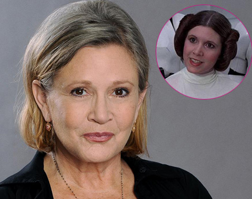 Carrie Fisher E morta Carrie Fisher