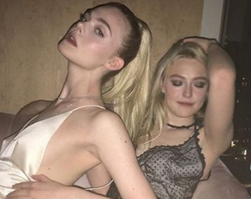 Dakota e Elle Fanning Elle Fanning, dedica a Dakota su Instagram per il suo compleanno