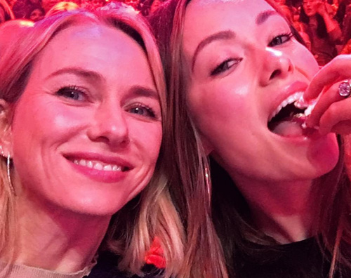 Olivia Wilde Naomi Watts Olivia Wilde e Naomi Watts, serata tra amiche