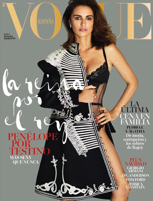 Penelope Cruz 2 Penelope Cruz splendida su Vogue Spagna
