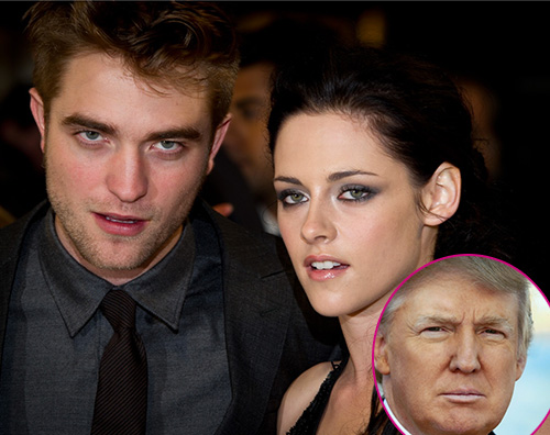 Twilight Kristen Stewart Donald Trump era ossessionato dal mio rapporto con Robert