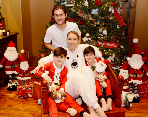 celine dion Celine Dion ricorda le feste di Natale prima di tornare a lavoro