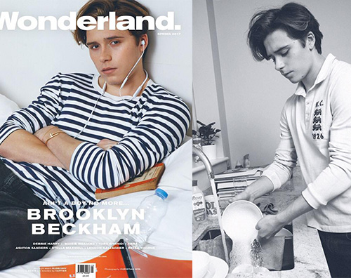 Brooklyn Beckham 3 Brooklyn Beckham conquista la cover di Wonderland Magazine