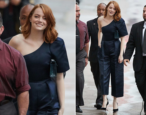 Emma Stone Emma Stone, da Jimmy Kimmel dopo l Oscar Nominees Luncheon