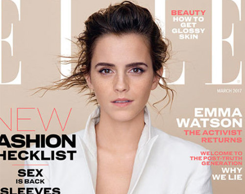 Emma Watson 2 Emma Watson sulla cover di Elle UK