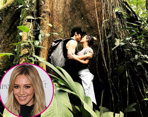 Hilary Duff Hilary Duff bacia Matthew sui social