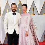 JamieDornanAmeliaWarner 150x150 Oscar 2017: gli arrivi sul red carpet