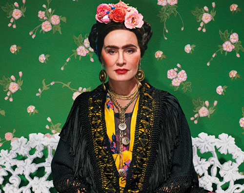 Jessica Lange 2 Jessica Lange è Frida Kahlo sul NY Magazine