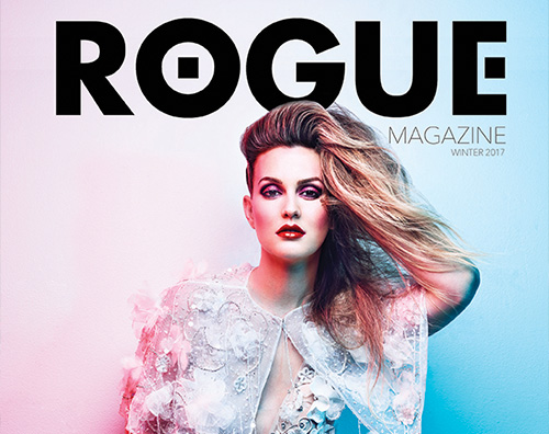 Leighton Leighton Meester sulla cover di Rogue Magazine