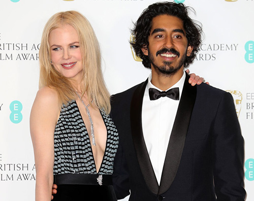 Nicole Kidman Dave Patel Nicole Kidman in Armani Privè per i Bafta Awards 2017