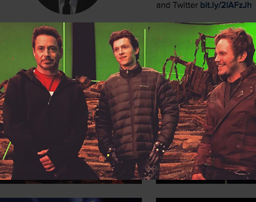 Robert dow Robert Downey Jr, foto dal set di Avengers