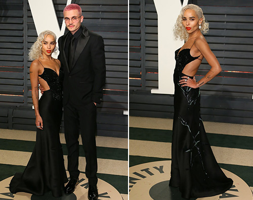 Zoe Kravitz Zoe Kravitz al party di Vanity Fair