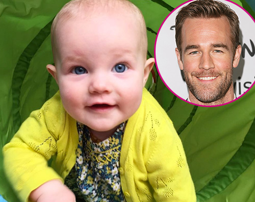 James Van Der Beek James Van Der Beek festeggia il primo compleanno di Emilia