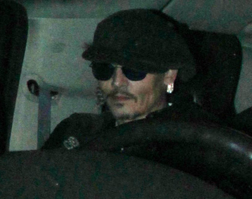 Johnny Depp 2 Johnny Depp al party di Lady Gaga