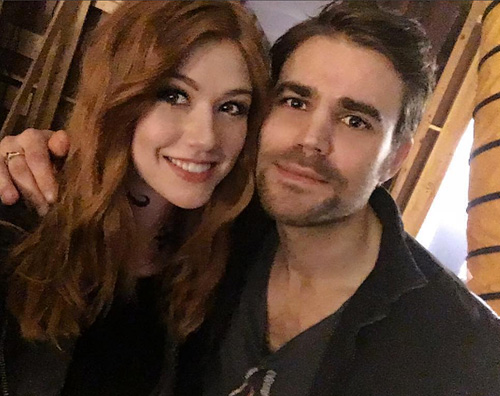 Paul Wesley 1 Paul Wesley sul set di Shadowhunters