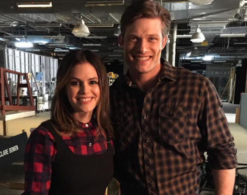 Rachel Bilson Rachel Bilson e Chris Carmack, reunion sul set di Nashville