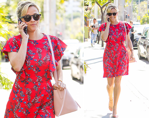 Reese Witherspoon Reese Witherspoon porta la primavera a Los Angeles